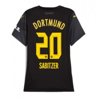 Borussia Dortmund Marcel Sabitzer #20 Replika Bortatröja Dam 2024-25 Kortärmad